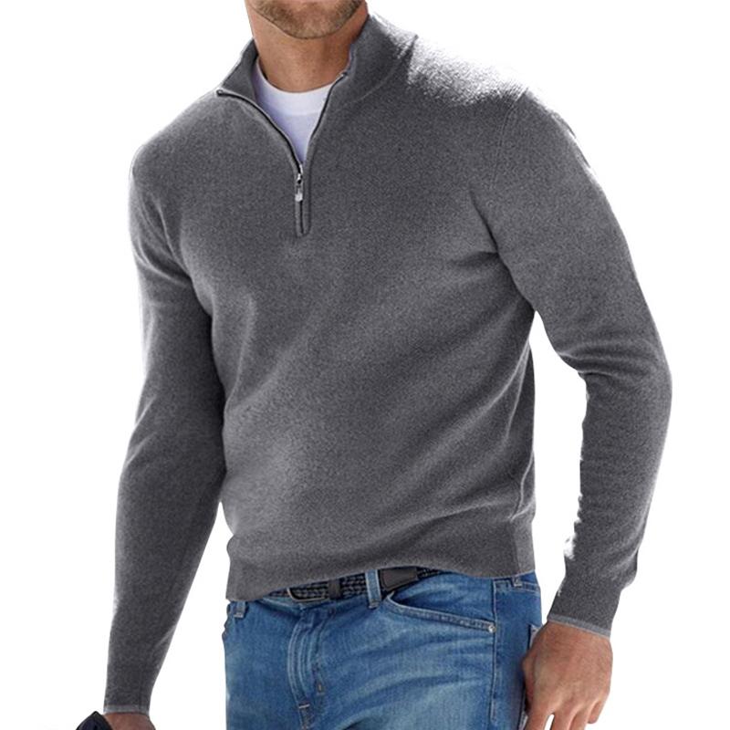 Erik™ | Premium Pullover med Dragkedja