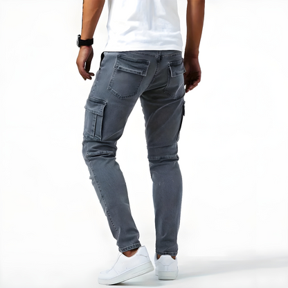 Elias™ | Stretch Denim Cargo Pants