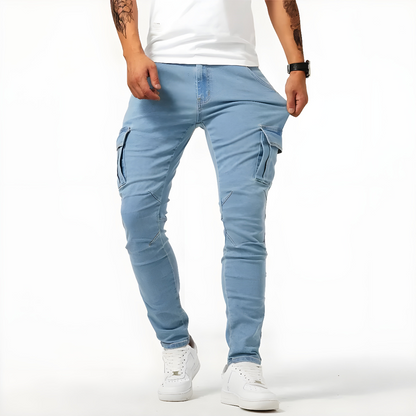 Elias™ | Stretch Denim Cargo Pants