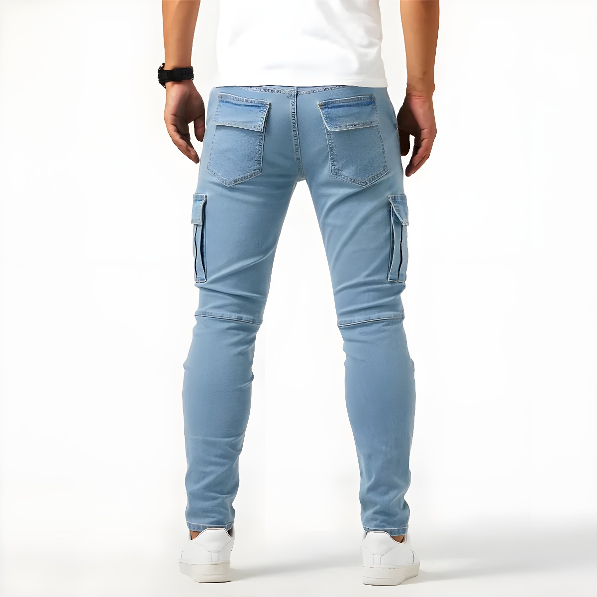 Elias™ | Stretch Denim Cargo Pants